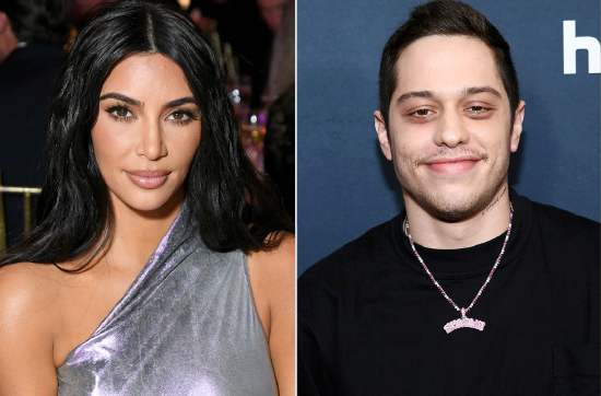 金·卡戴珊（Kim Kardashian）与皮特·戴维森（Pete Davidson）